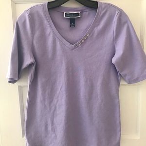💥  2/$10, Karen Scott Cotton Shirt
